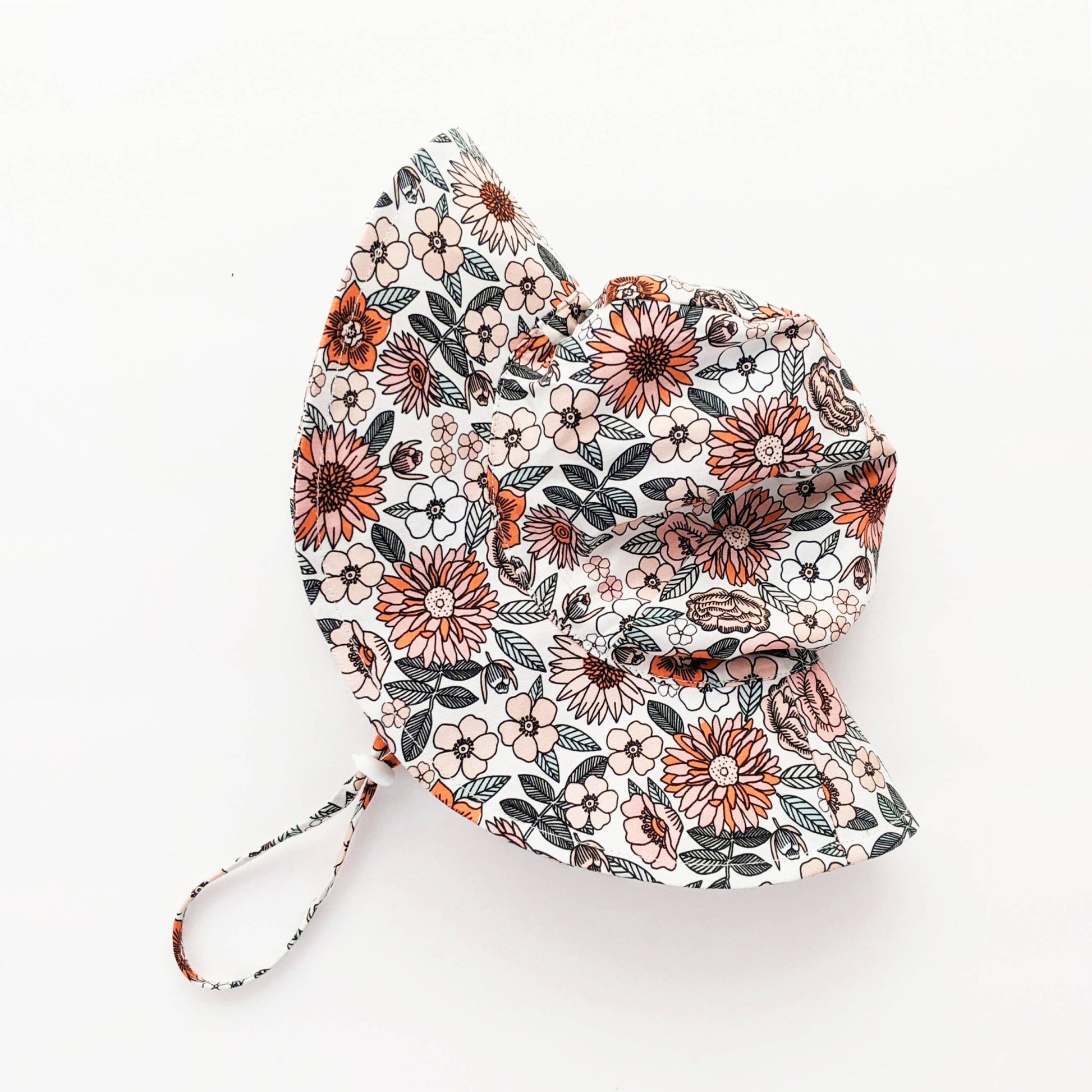 Vintage Flora Sunhat UPF 50+ Baby & Toddler - Wild Child Hat CoHuggalugsSun Hat