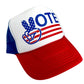 VOTE Red and Blue Trucker Hat - Wild Child Hat CoWild Child Hat Co