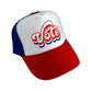 VOTE Red and Blue Trucker Hat - Wild Child Hat CoWild Child Hat Co