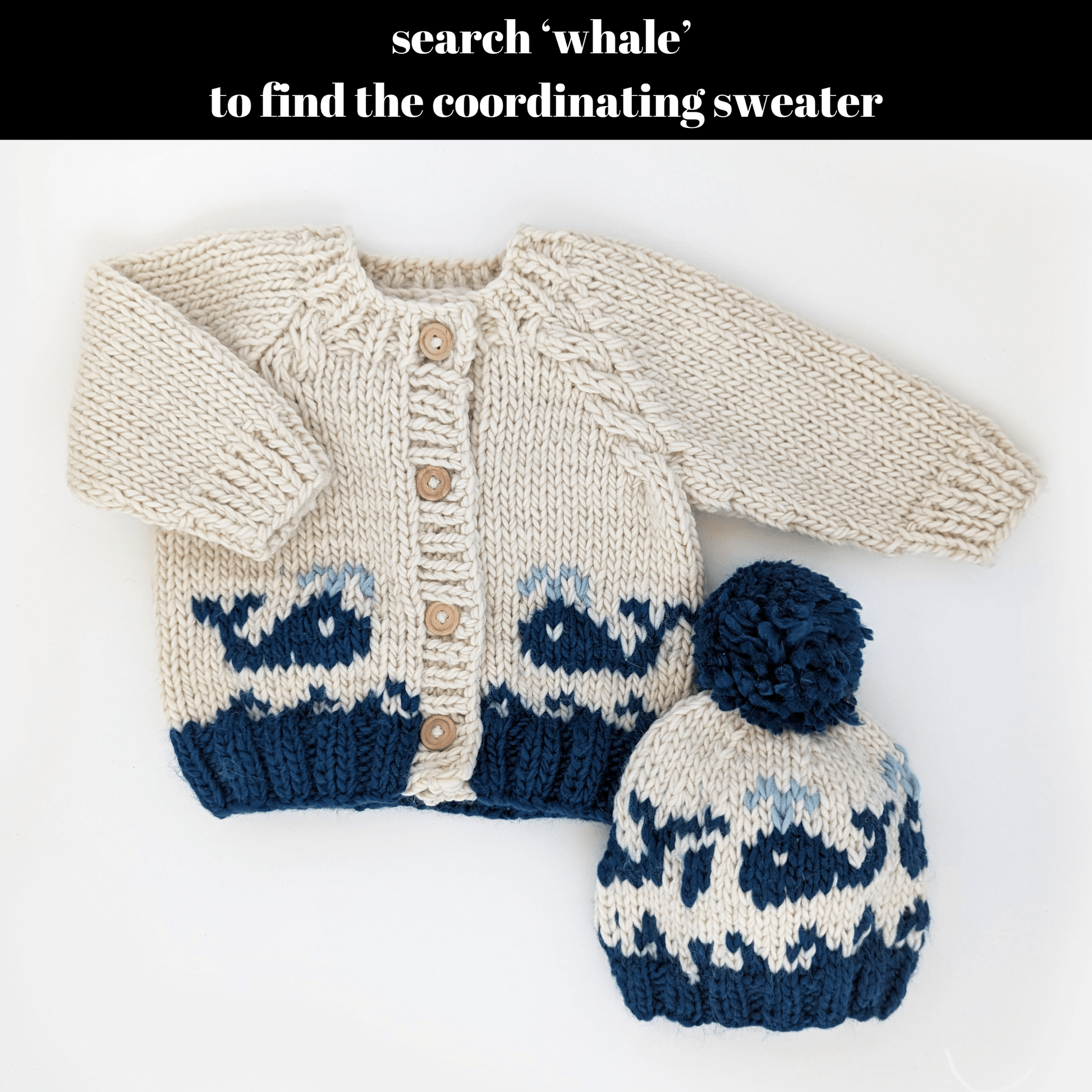 Whale Beanie Hat Baby & Kids - Wild Child Hat CoHuggalugs