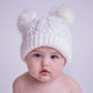 Winter White Fluffer Beanie Hat Baby & Kids - Wild Child Hat CoHuggalugs