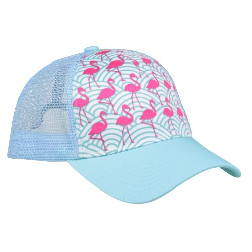 Flamingo Beach Trucker Hat - Wild Child Hat CoWild Child Hat CoTrucker Hat