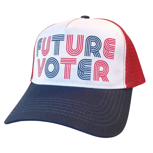 Future Voter Adult Trucker Hat - Wild Child Hat CoWild Child Hat Co