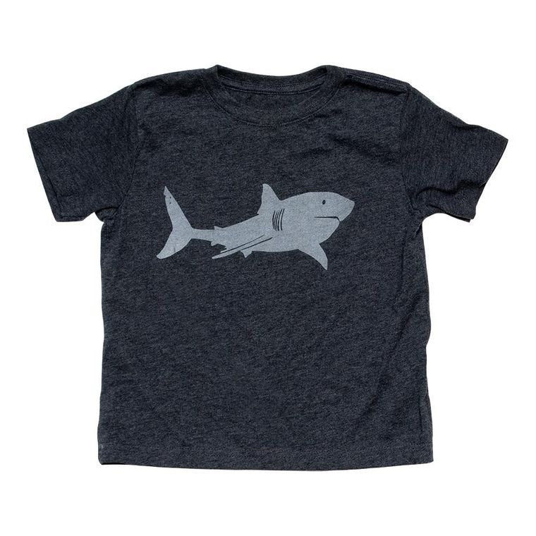 Great White Shark Toddler Graphic Tee - Wild Child Hat CoCinder & SaltShirt