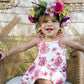 Hibiscus Toddler Tank Dress - Wild Child Hat CoWild Child Hat Co