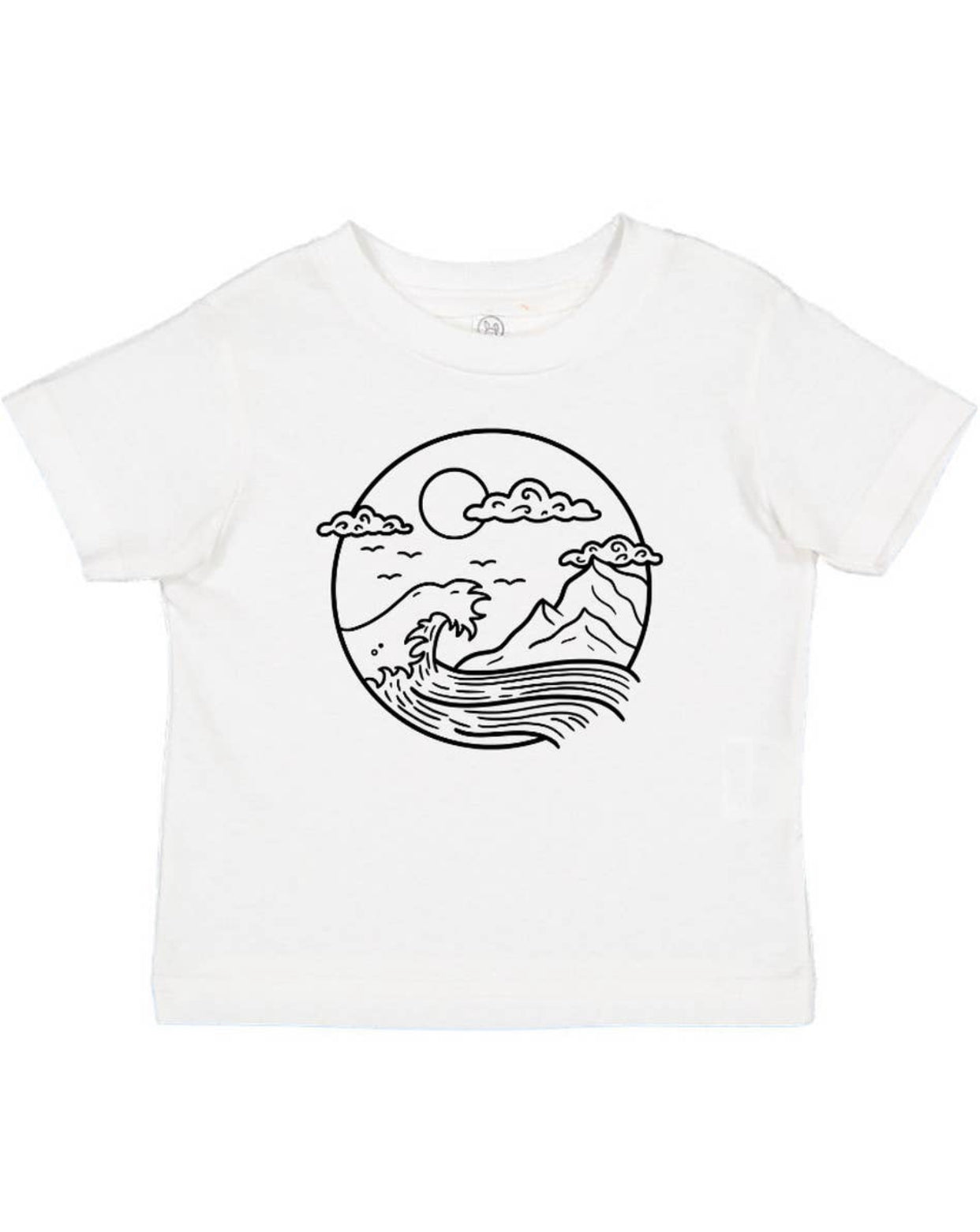 Mountains and Waves T-shirt