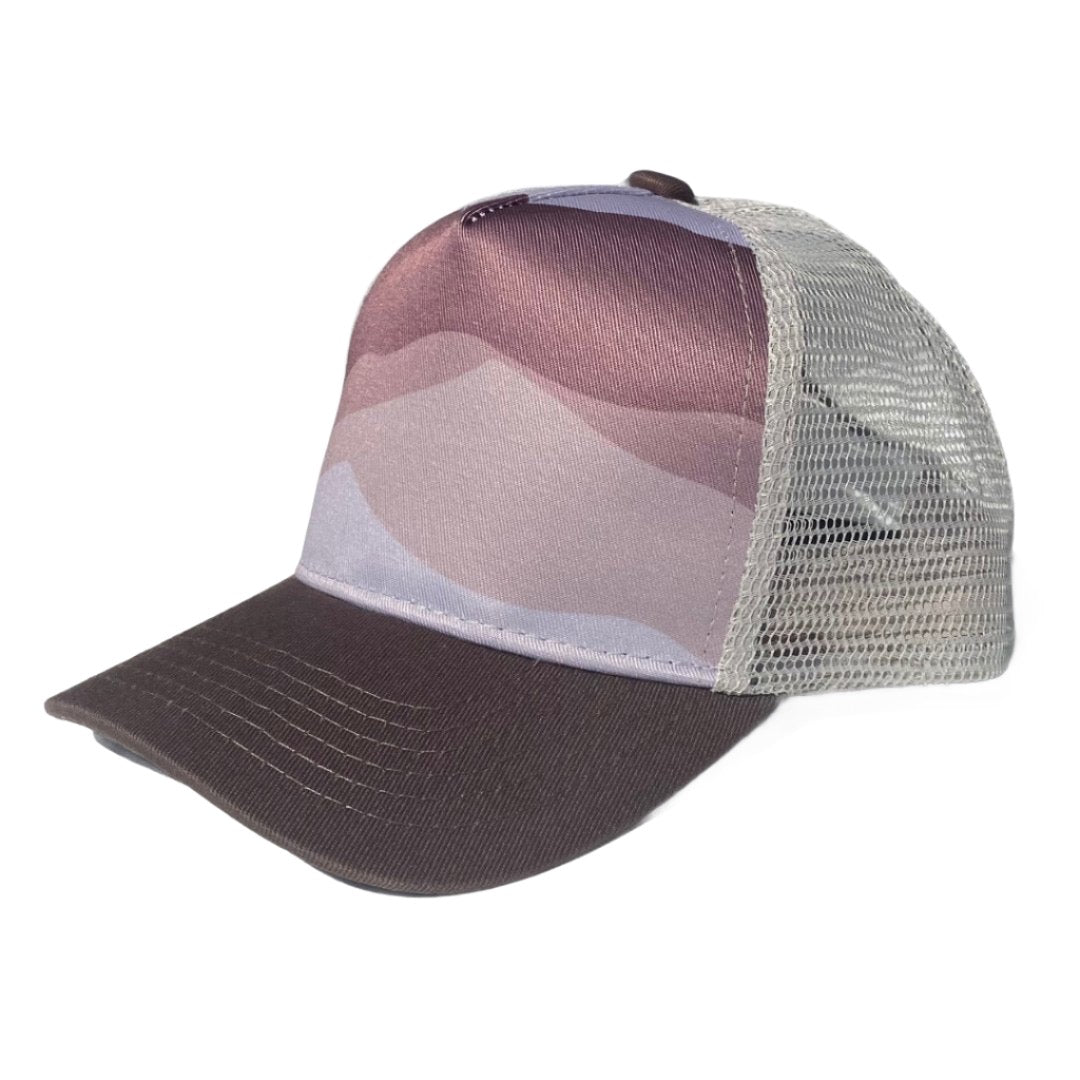 Purple Mountains Trucker Hat - Wild Child Hat CoWild Child Hat Co