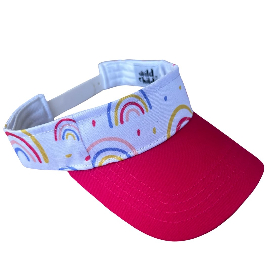 Rainbow Visor - Wild Child Hat CoWild Child Hat Co