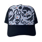 Spooky Black Trucker Hat - Wild Child Hat CoWild Child Hat Co