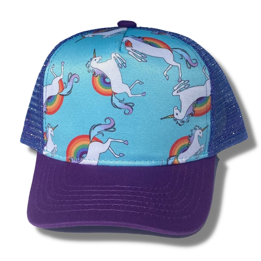 Unicorn Sparkle Trucker Hat - Wild Child Hat CoWild Child Hat Co