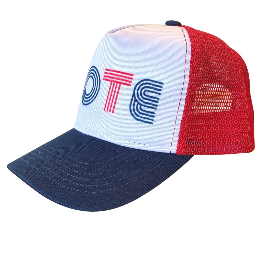 VOTE Toddler Trucker Hat - Wild Child Hat CoWild Child Hat Co